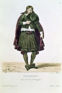 Ducroisy dans le rôle-titre de Tartuffe en 1668, de 